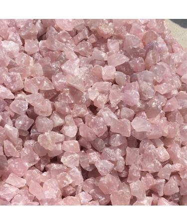Room Decoration 100g Natural Raw Crystal Pink Rose Quartz Crystal Minerals Specimen Crystal Love Natural Stones and Fish Tank Decor Great Choice for Home Decoration (Size : 1-2cm100g) - Buy Online on GoSupps.com