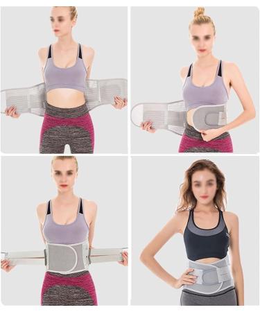 Self-Heating Waist Belt Lower Back Brace Support Heating Pad Stomach Abdominal Tension Portable Belly Wrap for Waist Warm Pain Relief (Size : Large) (Xx) (Medium) - Buy Online on GoSupps.com