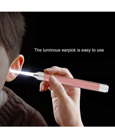 Premium Ear Wax Removal Tool Kit with Light - Stainless Steel Ear Cleaning Set Ear Picks & Tweezers (Rose Gold) - Shop Now - Buy Online on GoSupps.com
