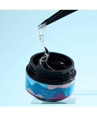 Nailive 15ML Solid Gel Glue for Nail Tips - 3 in 1 UV Gel for Nail Art, Rhinestone & Acrylic Nails - Easy DIY at Home - Buy Online on GoSupps.com