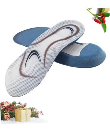 Mobestech Flat Foot Insoles - Arch Support Shoe Inserts for Plantar Fasciitis Relief - 3 Pairs for Men & Women - Buy Online on GoSupps.com