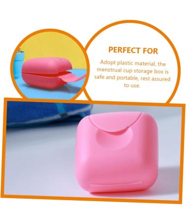 Solustre 10 Pack Storage SBOX - Menstruation Cup Carrier & Organizer | Portable Menstrual Care Storage Box - Buy Online on GoSupps.com