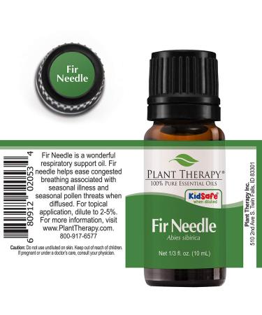 Buy Plant Therapy Fir Needle Essential Oil 10 mL - 100% Pure Undiluted Therapeutic Grade for International Shipping - Buy Online on GoSupps.com