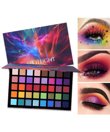 UCANBE Spotlight 40 Shade Eyeshadow Palette - Vibrant Colors for Stunning Eye Looks - Buy Online on GoSupps.com