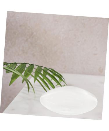 FRCOLOR Palm Stone Oval Gemstone | Natural Pocket Decor for Kids & Office Supplies | Chic Jade Mini Toy 7x5x5CM - Buy Online on GoSupps.com