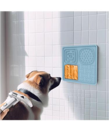 Buy Aodaliy Silicone Pet Lick & Leak Mat - BPA-Free Dog & Cat Shower Mats in Blue & Pink - Perfect for Mess-Free Grooming! - Buy Online on GoSupps.com