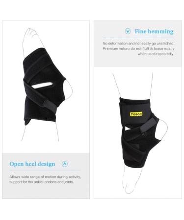 Yosoo Adjustable Ankle Brace for Men & Women | Support for Volleyball & Basketball | Ankle Stabilizer for Sprains - Buy Online on GoSupps.com