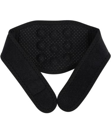 SSDDDLZEQ Turmaline Neck Band - Self-Heating Magnetic Therapy Bandage for Pain Relief & Cervical Support - Buy Online on GoSupps.com