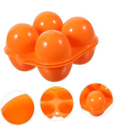 Uonlytech 2pcs 4-compartment Egg Box Fresh Egg Holder Egg Keeper Egg Tray Travel Protector Plastic Water Proof - Buy Online on GoSupps.com
