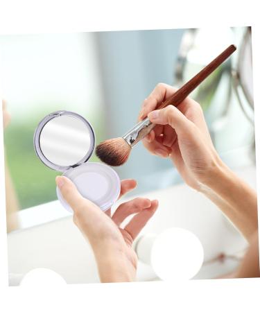BELLIFFY 2pcs Dispensing Empty Toner Makeup Jar Refillable Loose Powder Holder Powder Puff Glass - Buy Online on GoSupps.com