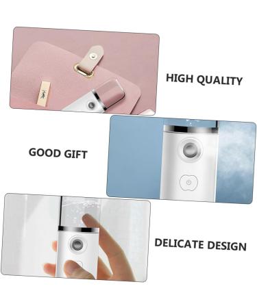 Healeved 3pcs Hydrating Instrument Portable Humidifiers Mini Sprayer Cool Spa Moisturizing Face Abs White - Buy Online on GoSupps.com