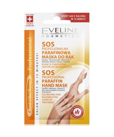 Paraffin Hand Mask Professional Regenerating Treatment SOS Hand and Nail Therapy EVELINE