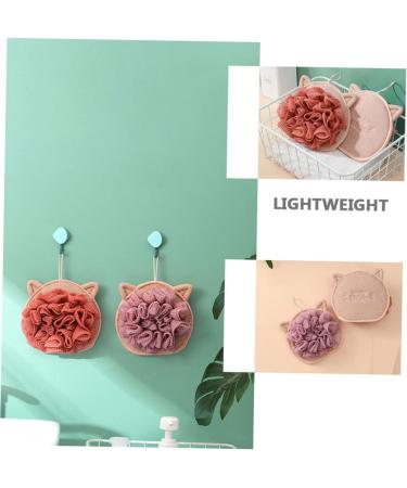 2pcs Reusable Bath Ball Exfoliating Loofah - Body Cleaning Scrubber & Baby Tub Towel | Eco-Friendly Polyester Sponges for Women - Buy Online on GoSupps.com