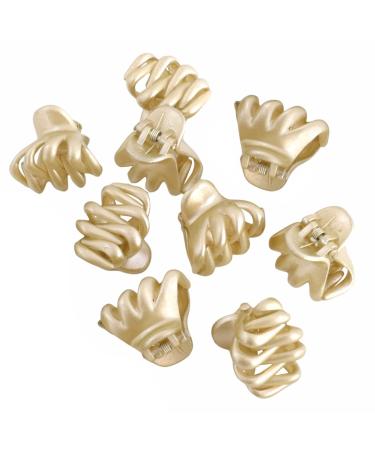 Buy HAARallerliebst Gold Hair Clips Set (9 Pieces 2.4 cm) - Shimmering Elegance & Storage Box - International Shipping Available - Buy Online on GoSupps.com