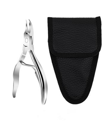 Nail Clipper for Thick Nails Nail Clipper lngrown Toenail Cuticle Nippers Nail File Dead skin Remove pedicure Stainless Steel Cutters Tools Nail Maincu (Color : 1PCS)