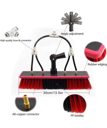 Window Washing Kit with Extension Pole 3.6-11M Multi-Purpose Photovoltaic Panel Cleaning Tool Water Spray Brush for Solar Photovoltaic Panel is Windows Washing 18FT/5.4M - Buy Online on GoSupps.com