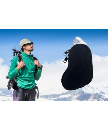 Neoprene Asthma Inhaler Holder - Portable Travel Mini Case Sleeve in Black - Buy Online on GoSupps.com