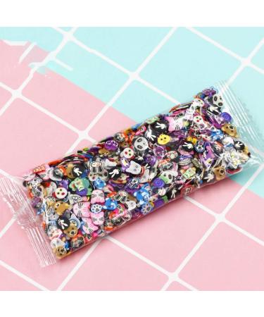 Rongweiwang 1000 Pcs 3D Polymer Nail Slices - Star Cartoon Flower & Fruit Nail Art Stickers for Spring Manicure Decoration - Buy Online on GoSupps.com