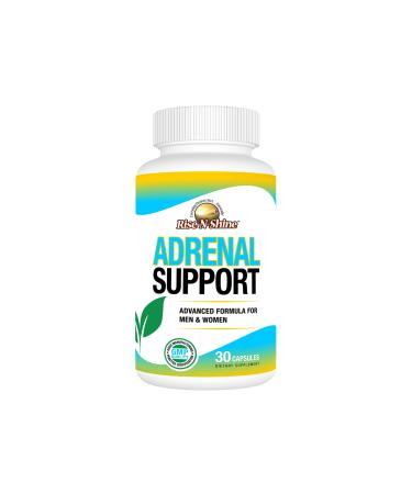 Rise-N-Shine Adrenal Daily Support Supplement - Help Revitalize Your Energy (30 Capsules)