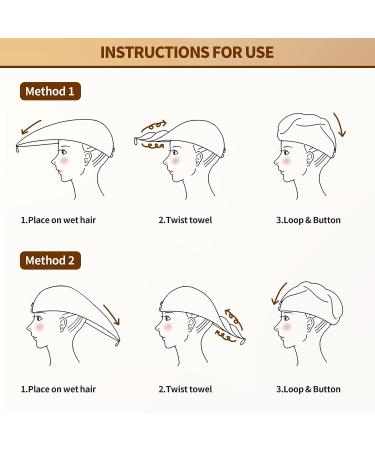 NEXCOVER Microfiber Hair Towel 3 Pack - Ultra Absorbent Hair Turbans for Women - Fast Drying Head Towels - White/Grey/Pink - 9.8 X 25.5 - Buy Online on GoSupps.com