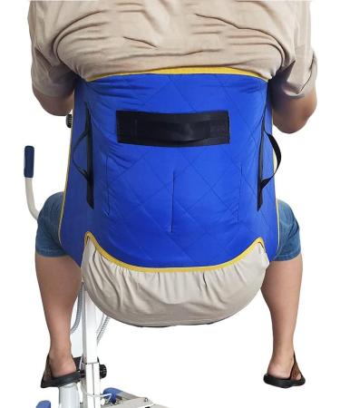 Portable Transfer Belt Handicap Commode Full Body Sling for Shower Home Lift Chairs Reusable Patient Lift Toileting Slings - Buy Online on GoSupps.com