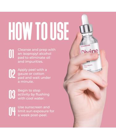 Glycolic Acid Peel 40% Professional Chemical Peel for Face for Acne Scars Collagen Boost Wrinkles Fine Lines - Alpha Hydroxy Acid Liquid Exfoliant for Face Peel Mask for Men & Women 1 Fl Oz (Pack of 1) - Buy Online on GoSupps.com