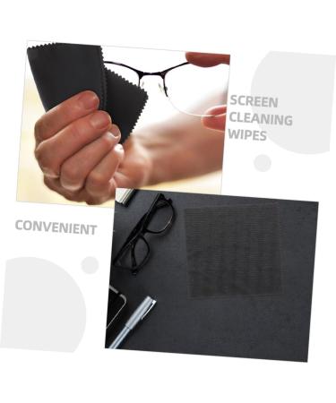 50pcs Eyeglass Cleaning Wipes - Microfiber Cloths for Glasses & Lenses - Streak-Free Eyewear Care - Buy Online on GoSupps.com