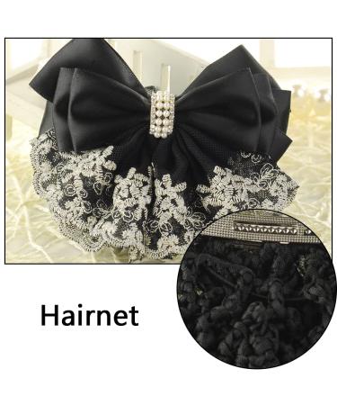 Professional Hair Knot Covers | Elastic French Hair Clips for Stewardess & Hospitality | 2-Piece Set - Buy Online on GoSupps.com