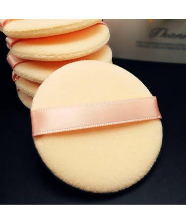 5pcs Powder Puffs Makeup Puffs Beauty Tools Professional Round Shape Makeup Powder Puffs Soft Puff - Buy Online on GoSupps.com