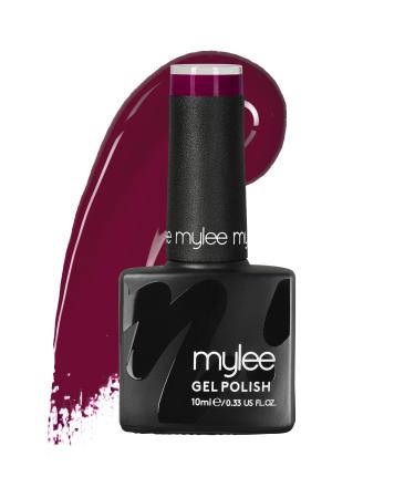 Mylee Gel Nail Polish 10ml Whispers UV/LED Soak-Off Nail Art Manicure Pedicure for Professional Salon & Home Use Pink Range - Long Lasting & Easy to Apply MG0005 - Wispers