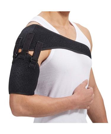 Shoulder Belt Support Arm Sling For Stroke Hemiplegia Subluxation Adjustable Right Left Single Pads Dislocation Recovery Rehabilitation Straps Shoulder Brace