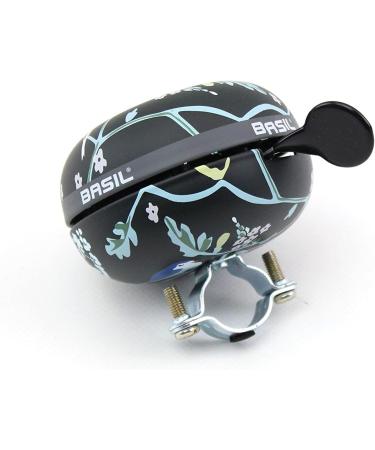 Basil Big Bell Wanderlust Bicycle Bell - Charcoal 80mm | International Shipping - Buy Online on GoSupps.com