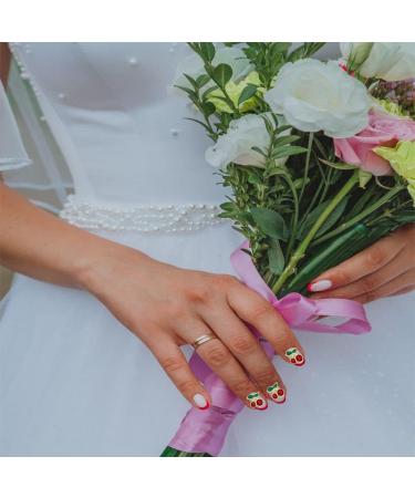 Accessories Nail Supplies Jewelry 3D Charms Nails Decoration Cherry pattern Rhinestones Nails Art - Buy Online on GoSupps.com