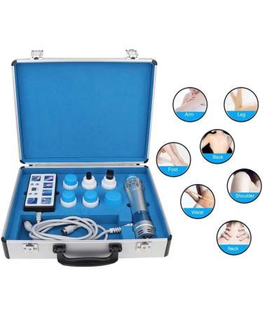 Professional Shock Wave Therapy Device - Electromagnetic ED Treatment Pain Relief & Body Shaping with 7 Massage Heads - Buy Online on GoSupps.com