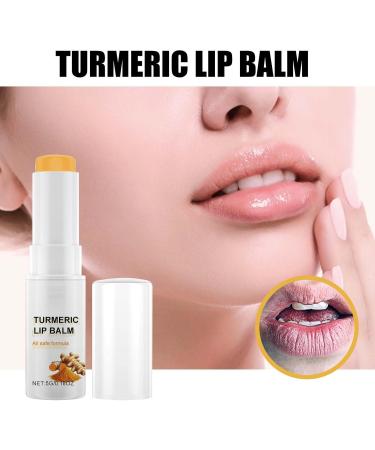 Lumibalm Lip Lightener for Dark Lips Turmeric Lip Balm Turmeric Restoration Treatment Pink Lip Lightening Cream for Softening and Moisturizing Lips (1PCS) - Buy Online on GoSupps.com