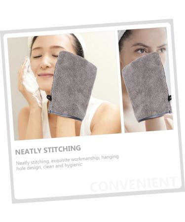 Beaupretty Facial Cleaning Gloves Fiber Makeup Remover Skin Scrubber sponges Mittens Kids esponjas para maquillaje face wash face Sponge Facial Polyester Edging Face Washing Mitt - Buy Online on GoSupps.com