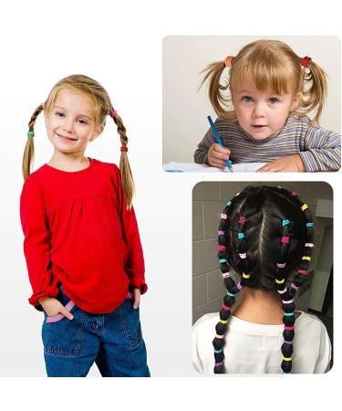 JCF Elastic Hair Bands 50Pcs - Multicolor Hair Ties for Women and Girls - Buy Online on GoSupps.com