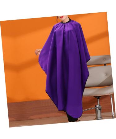 Beavorty Hairdressing Cloak Capes - Purple Salon Gown for Adults | Professional Hair Apron for Barbers & Hairdressers - Buy Online on GoSupps.com