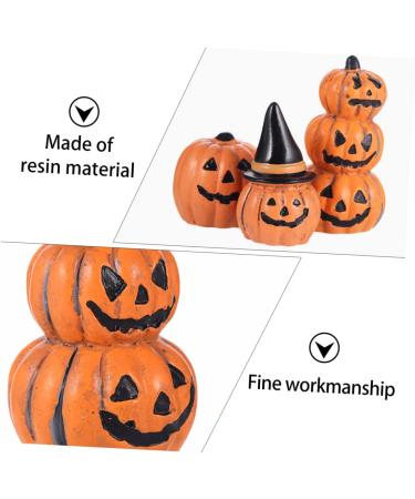 KONTONTY 3pcs Halloween Pumpkin Decoration Mini Pumpkin Decoration Desktop Decor Mini Tombstones Halloween Decorations Clearance Halloween Birthday Decor Ornament Home Decor Miniature Model - Buy Online on GoSupps.com
