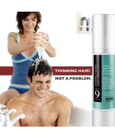 More Hair Naturally 9 - Advanced Stem Cell Therapy for Thinning Hair - Buy Online on GoSupps.com