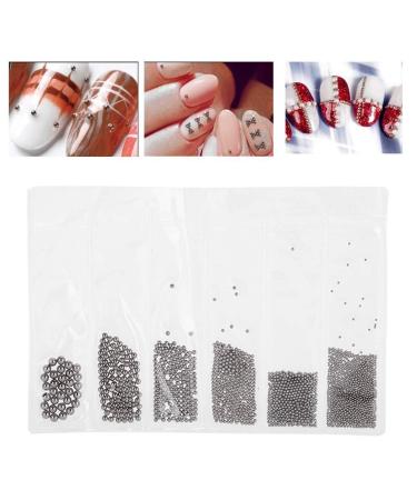 Nail Art Decorations - 0.5mm-3.0mm Steel Ball Manicure Accessories for Stunning Nail Designs | International Shipping Available - Buy Online on GoSupps.com