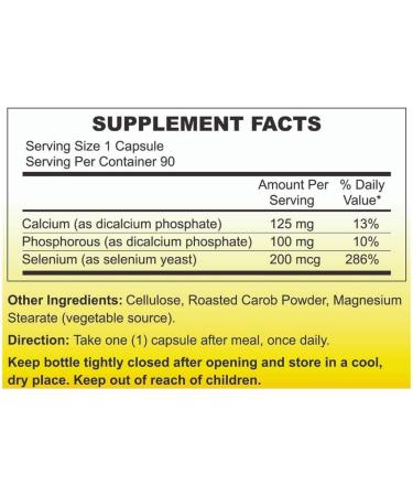 DoWell SelMax 200mcg Fermented Selenium Yeast Dietary Supplement | Lab Tested | Made in USA | 90 Veggie Capsules (Pack of 6) - Buy Online on GoSupps.com
