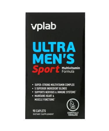 Vplab Ultra Men’s Sport Multivitamin Formula 90 Caplets