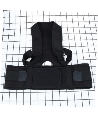FRCOLOR Posture Corrector Belt for Kids & Adults - Adjustable L Black | Improve Posture & Comfort - Buy Online on GoSupps.com
