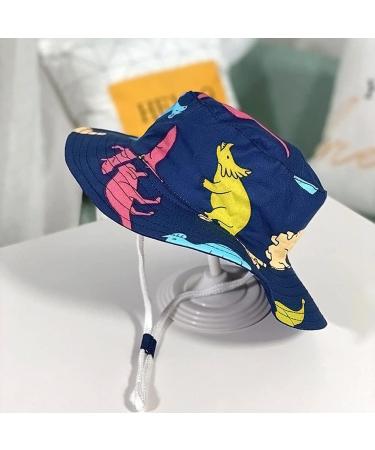 XYIYI Kids Bucket Hat | Adjustable Sun Hat for Boys Girls 4-8 Years | Breathable Beach Hat with Swordback Dragon Design - Buy Online on GoSupps.com