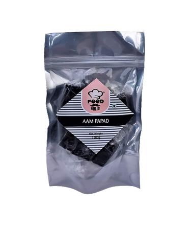 Foodholic Aam papad Premium Khatta Aam Papad Slice Bar (100 Gm)_Packing May Vary