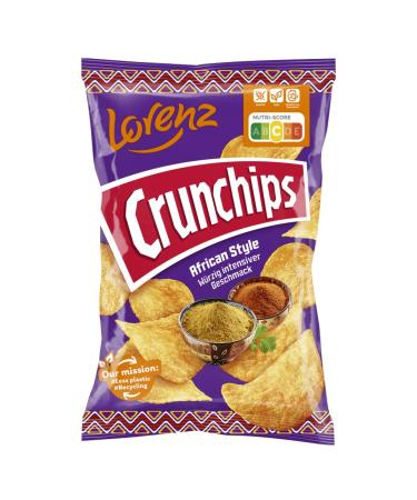Buy Lorenz Snack World Crunchips African Style - Pack of 10 (150g each) | International Shipping Available - Buy Online on GoSupps.com