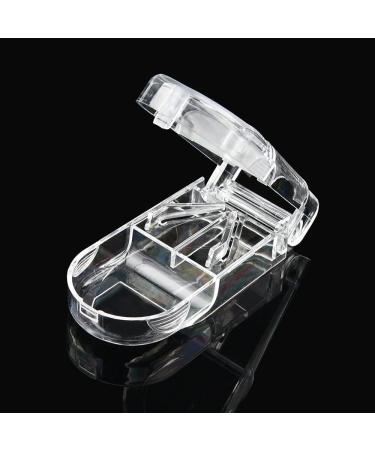 HS88 Pill Cutter & Storage Box - New Medicine Tablet Holder for Easy Splitting | Ideal for Households & Professionals - Buy Online on GoSupps.com