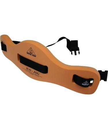 Water Gear H2O Jogger - Adjustable Nylon Belt for Men and Women - Large Orange 29 - Custom Fit Water Exercise Equipment - Buy Online on GoSupps.com