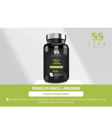 Tribulus Terrestris Supplement | 99 Life Burzeldorn with Maca & L-Arginine | Boost Muscle Mass & Antioxidants | Vegan 100 Veg Capsules | International Shipping Available - Buy Online on GoSupps.com